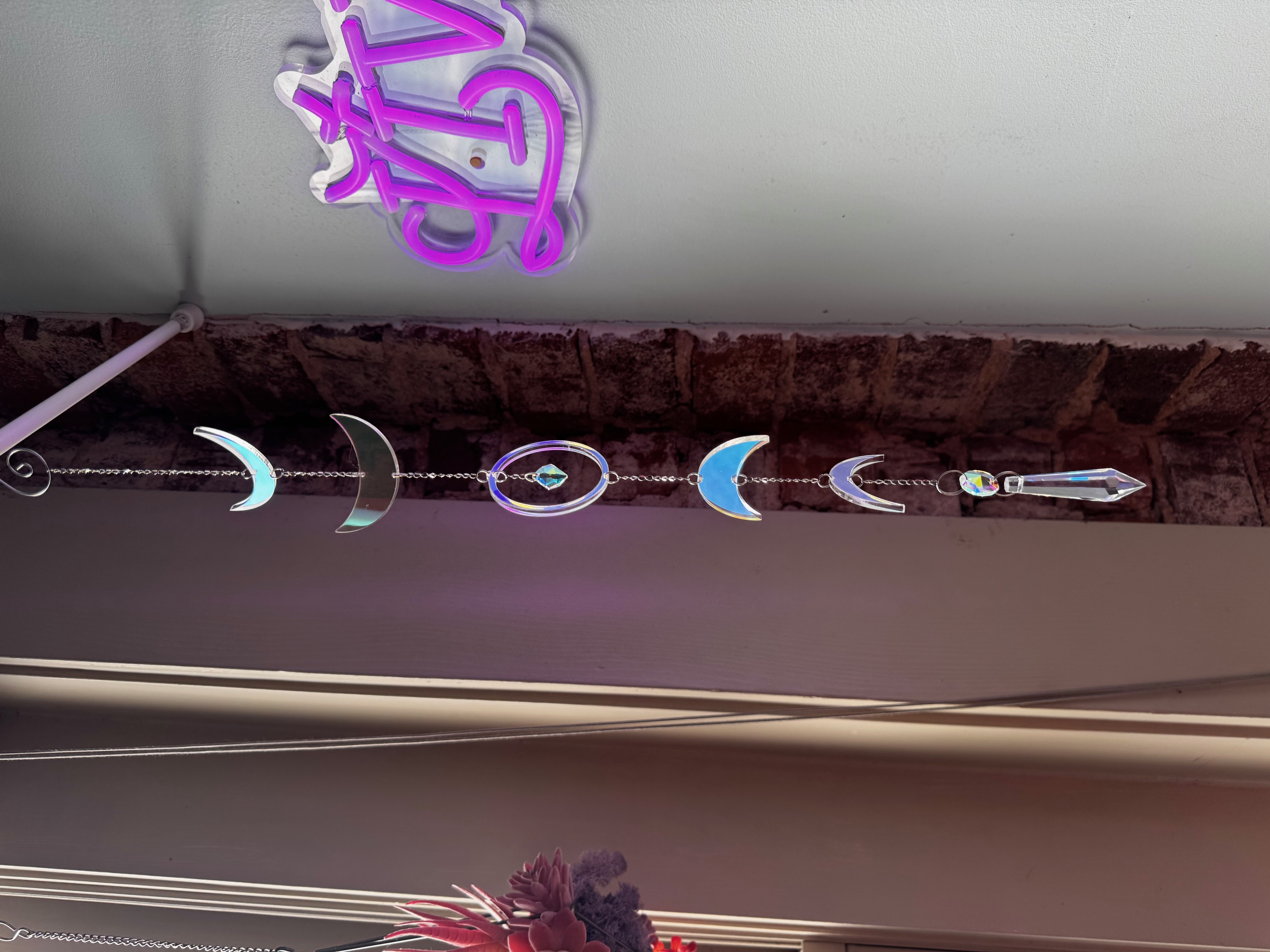 Celestial Moon Phase Suncatcher