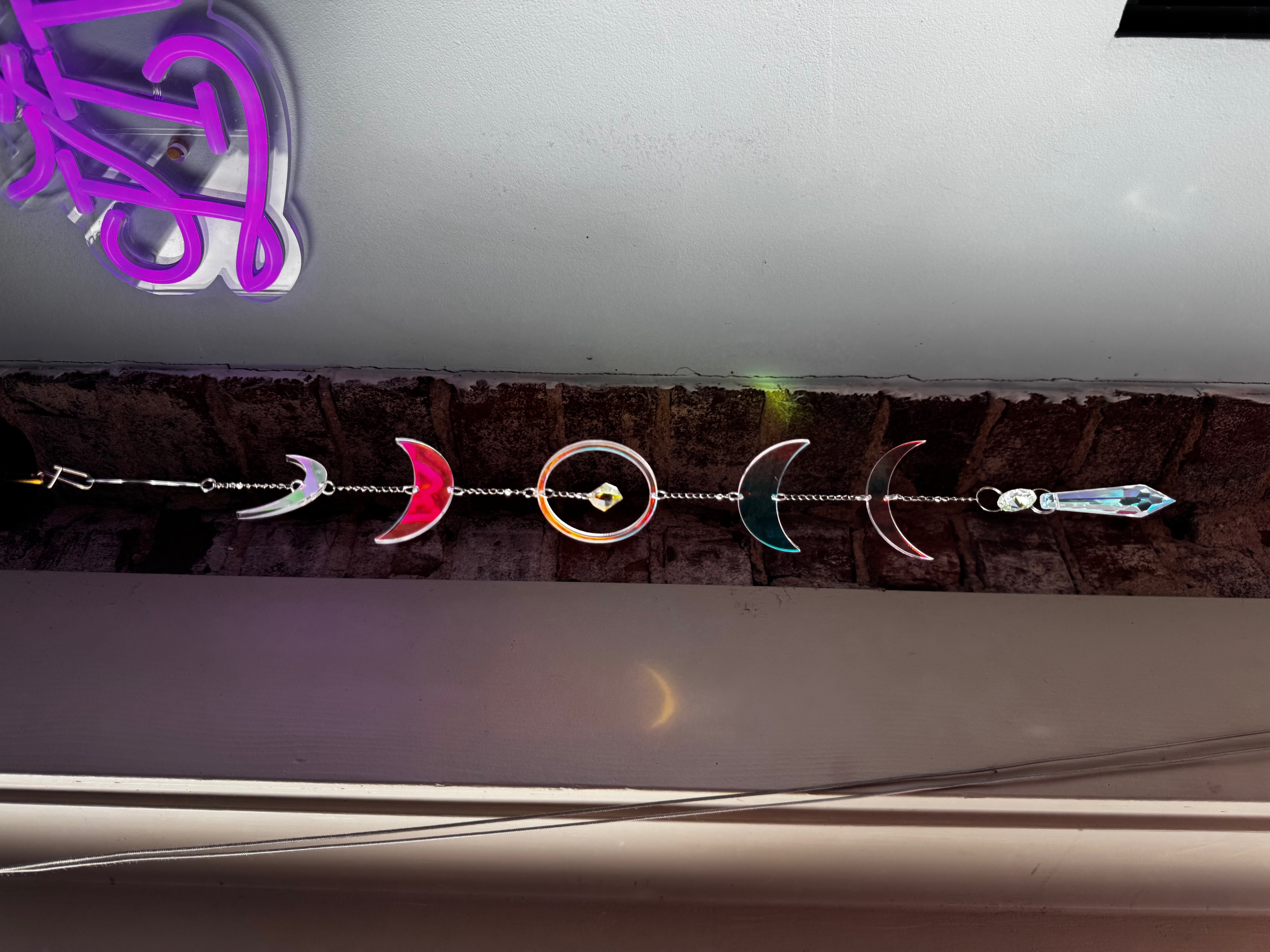 Celestial Moon Phase Suncatcher - view 3