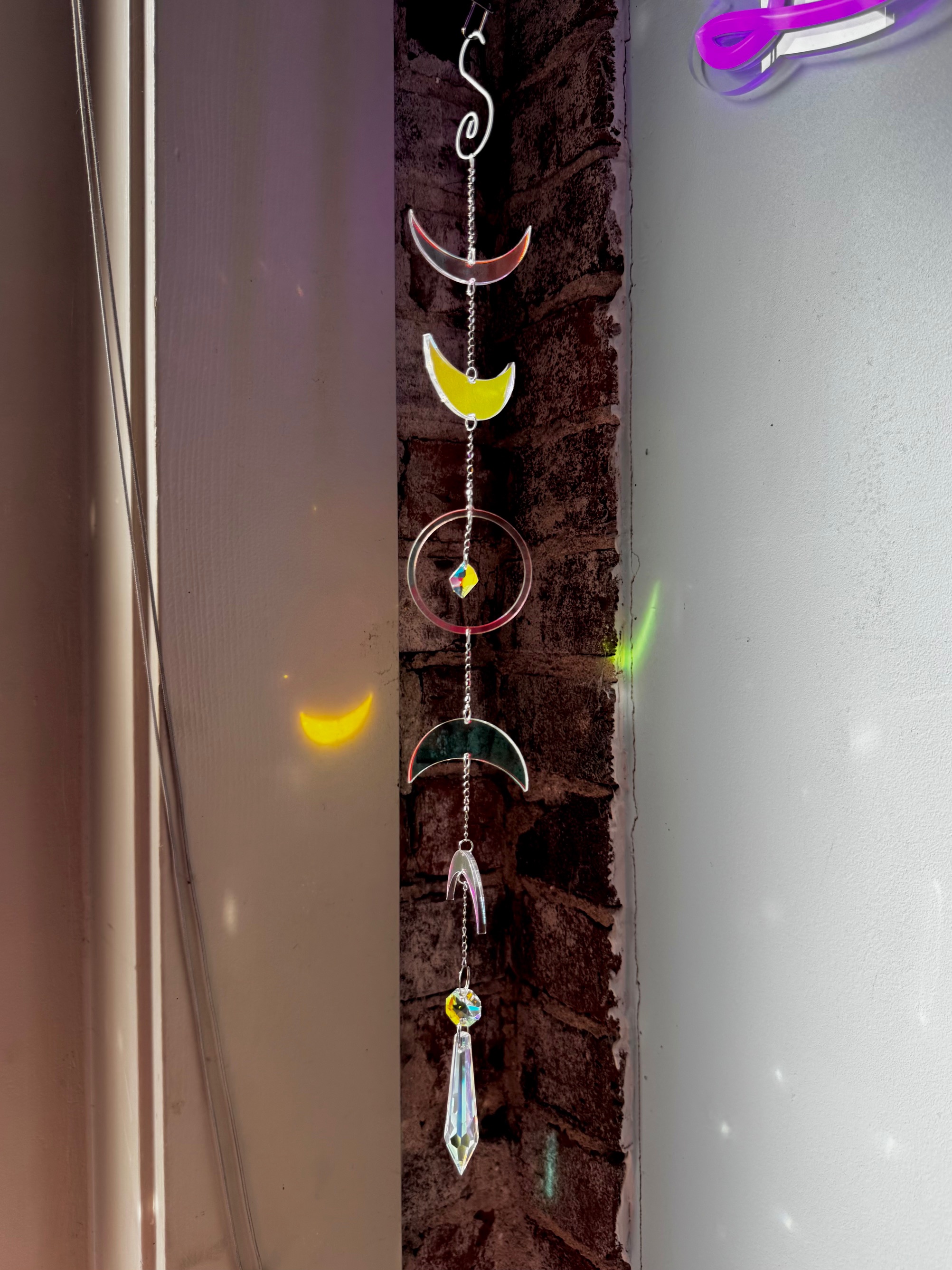 Celestial Moon Phase Suncatcher - view 6