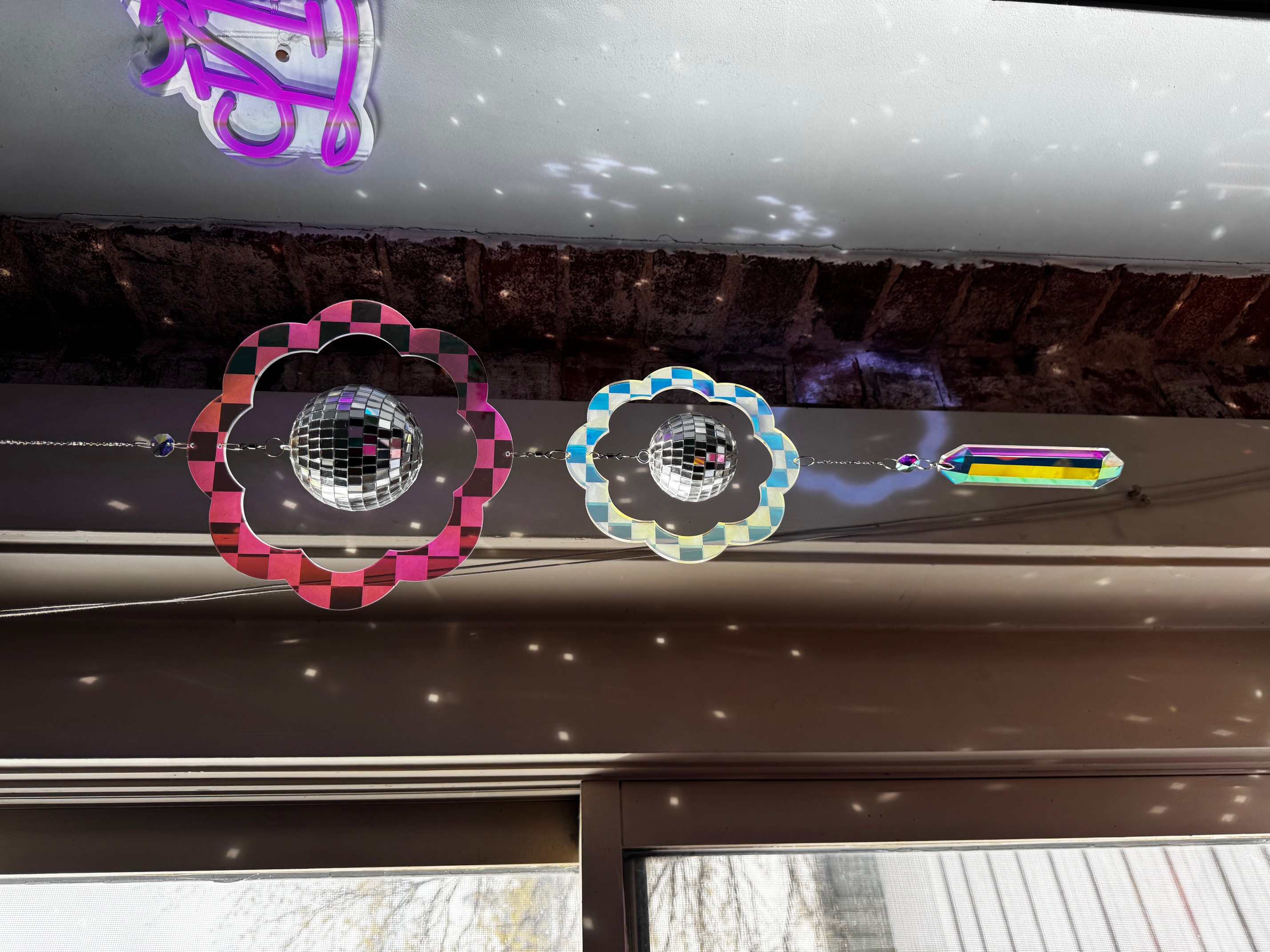 Disco Bloom Oversized Suncatcher - view 5