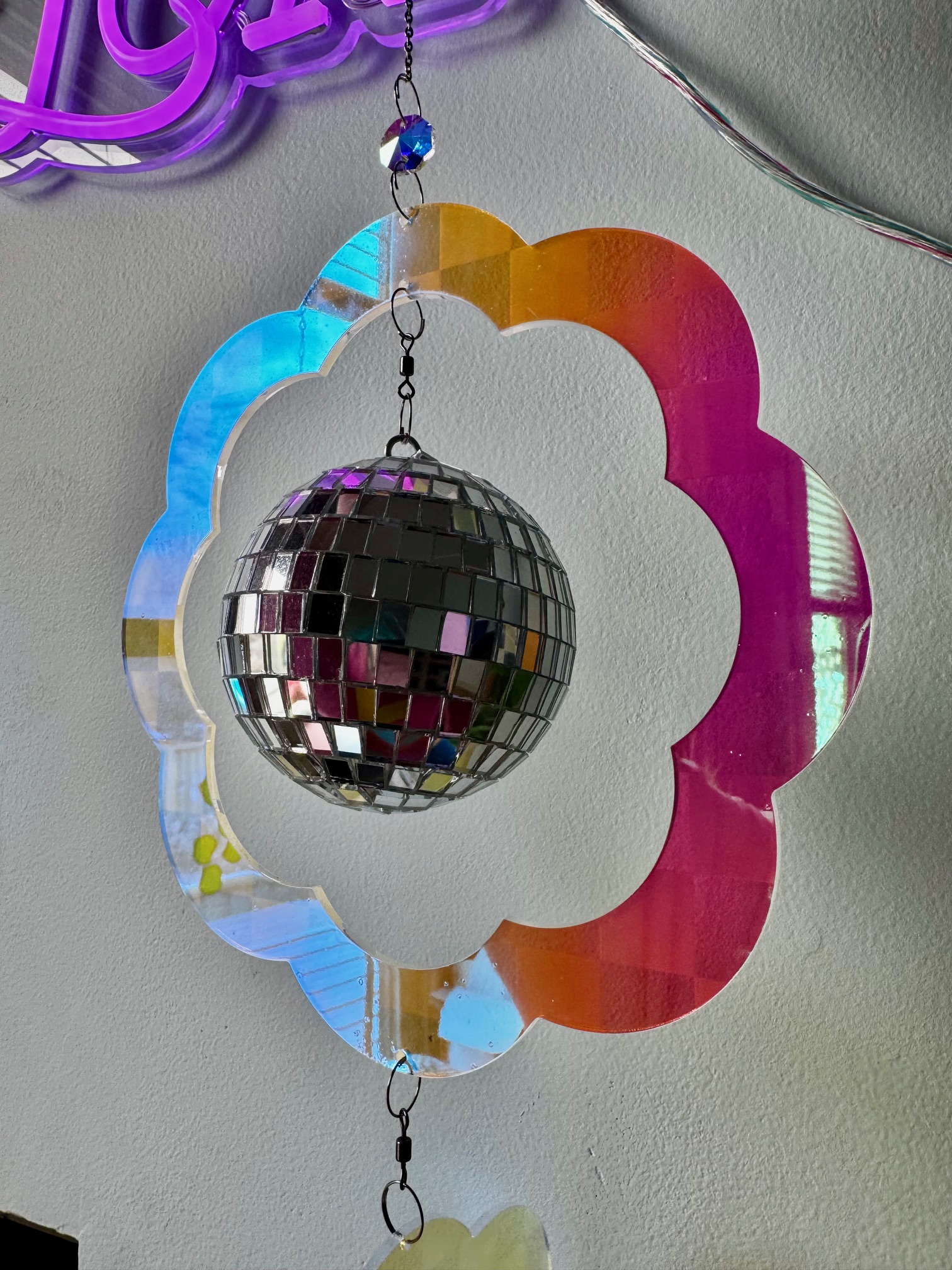 Disco Bloom Oversized Suncatcher - view 6